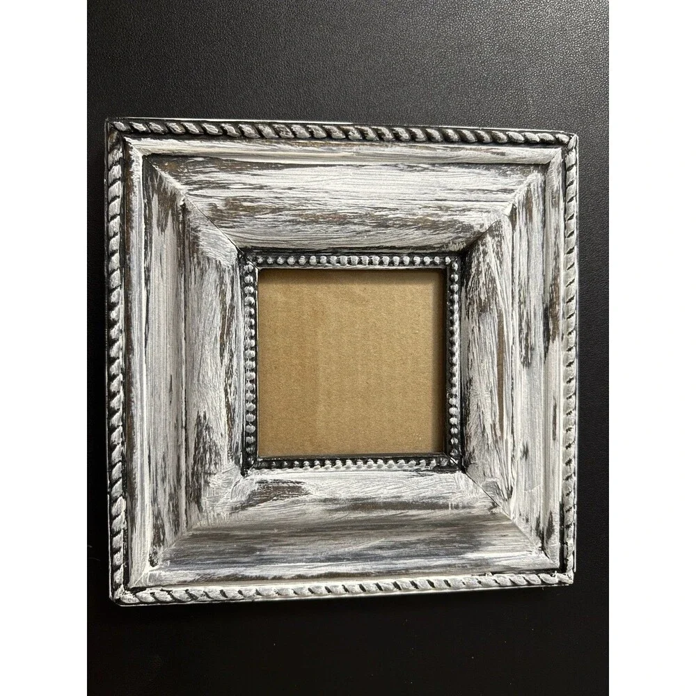 Rustic Farmhouse Shabby Chic Distressed Picture Frame 9