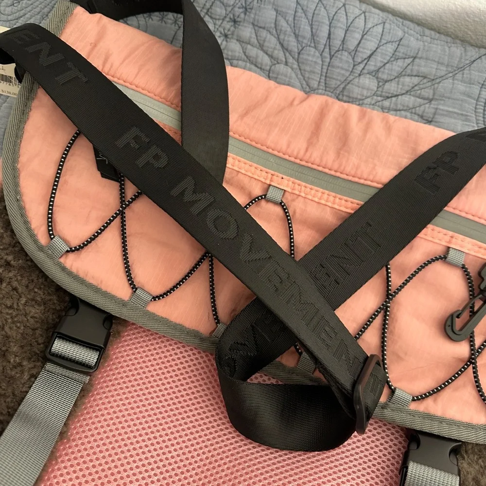 Free People Playoff Sherpa Messenger Bag. NWT