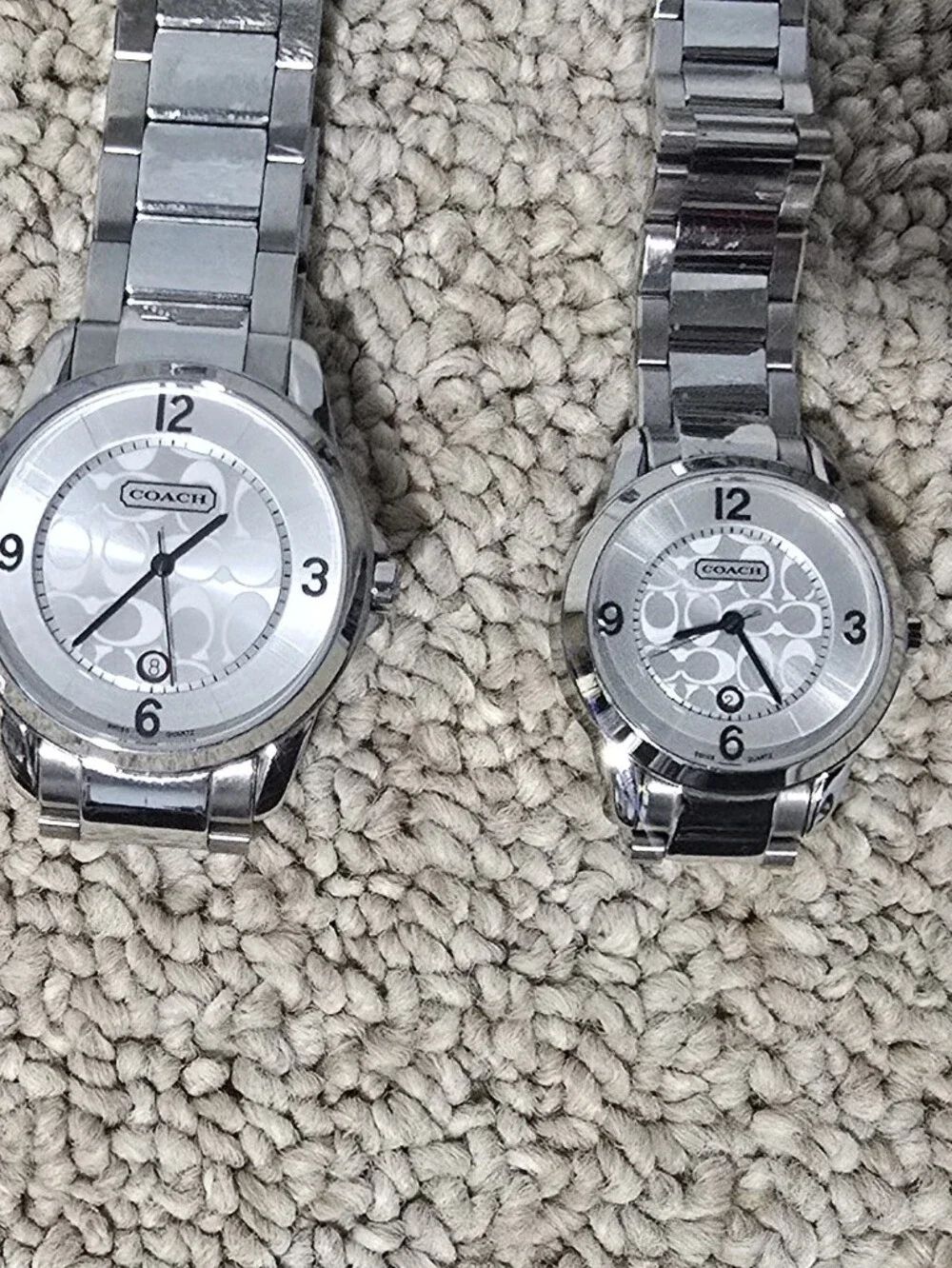 Coach pair stainless