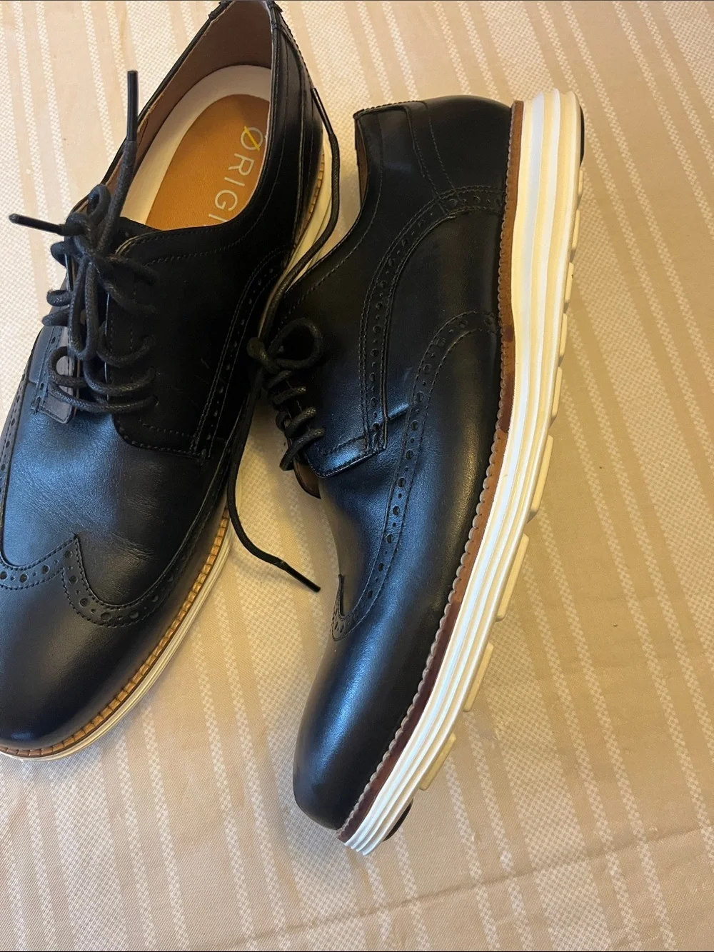 Cole Haan black leather