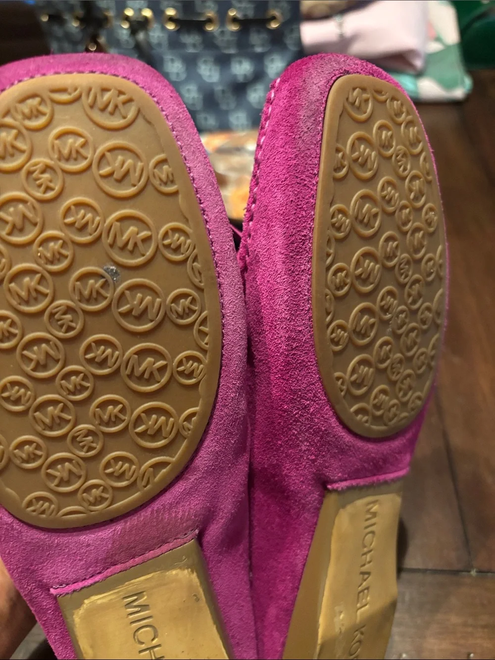 Michael Kors suede moccasin