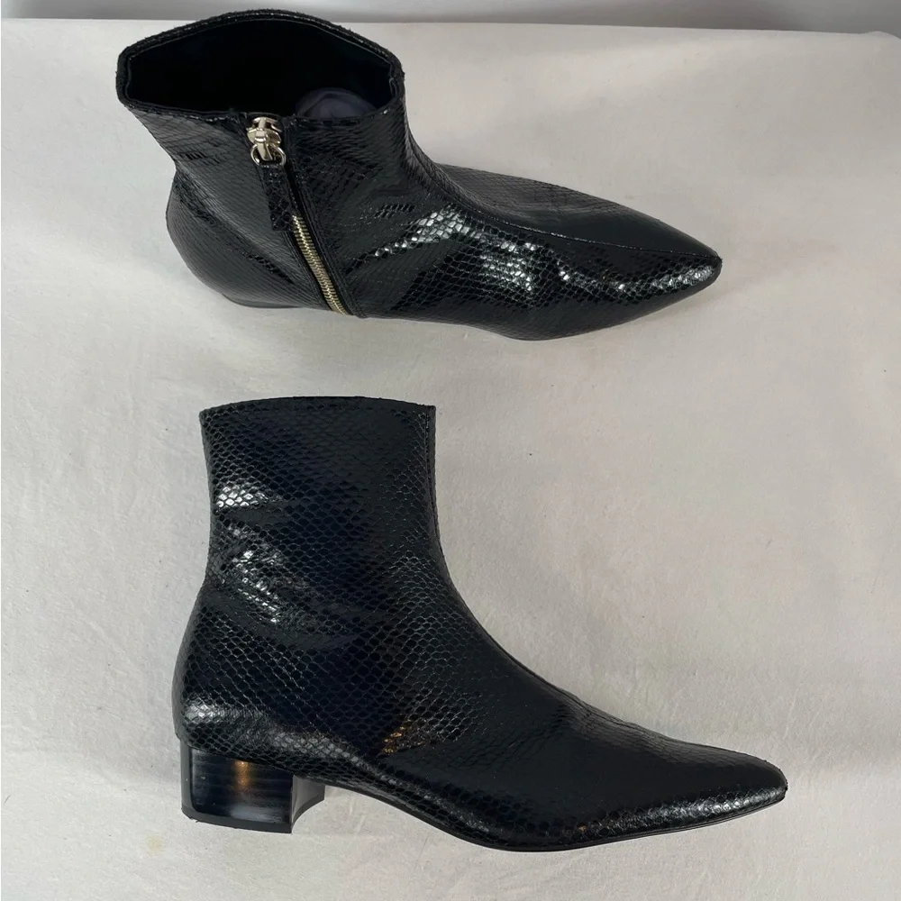 Zara basics snakeskin
