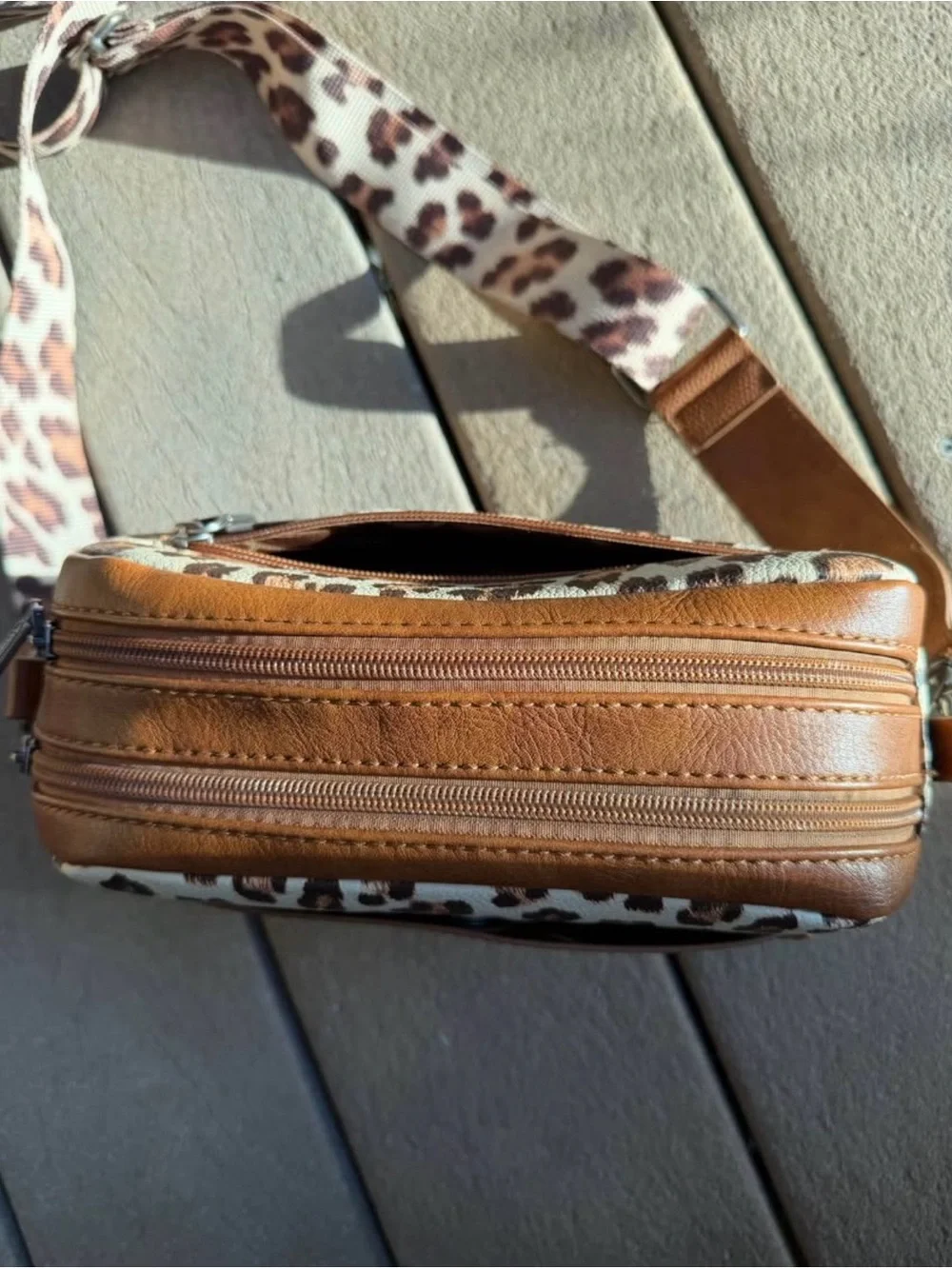 Wrangler Leopard Print Purse
