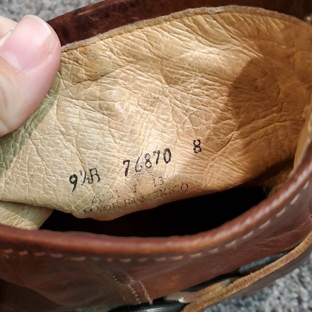Frye good outsole