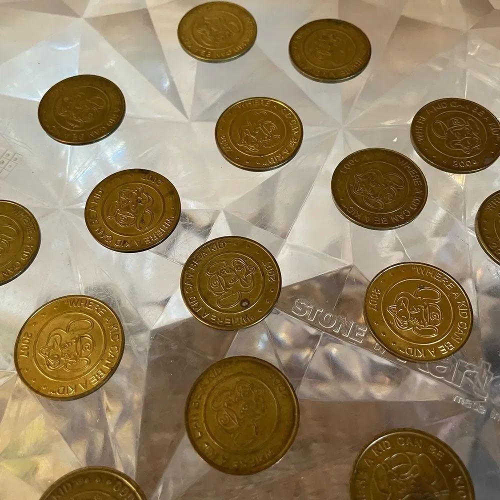 Chuck E Cheese 24 coins