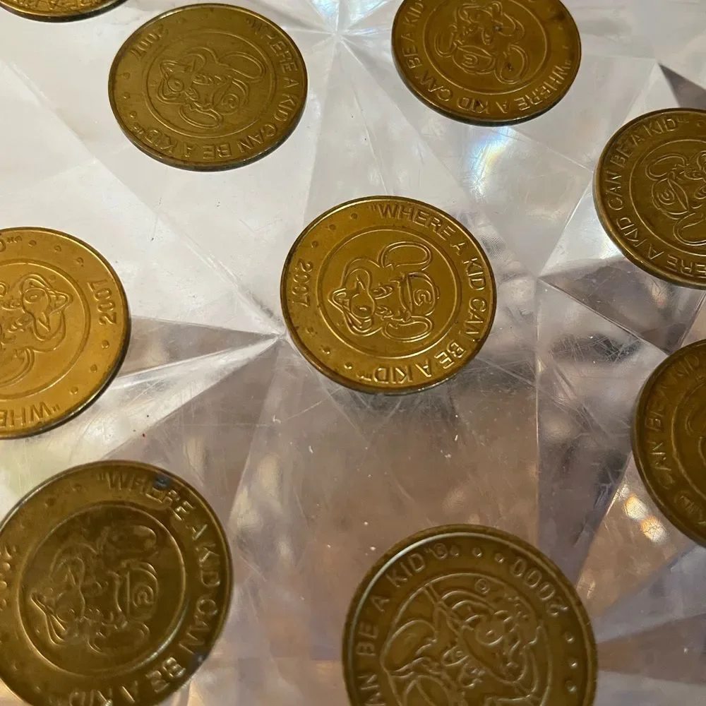 Chuck E Cheese 24 coins
