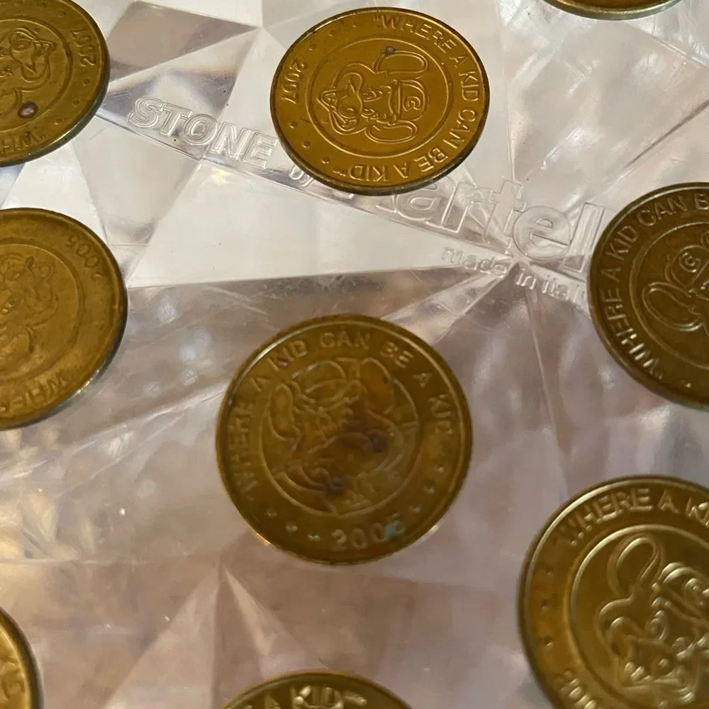 Chuck E Cheese 24 coins