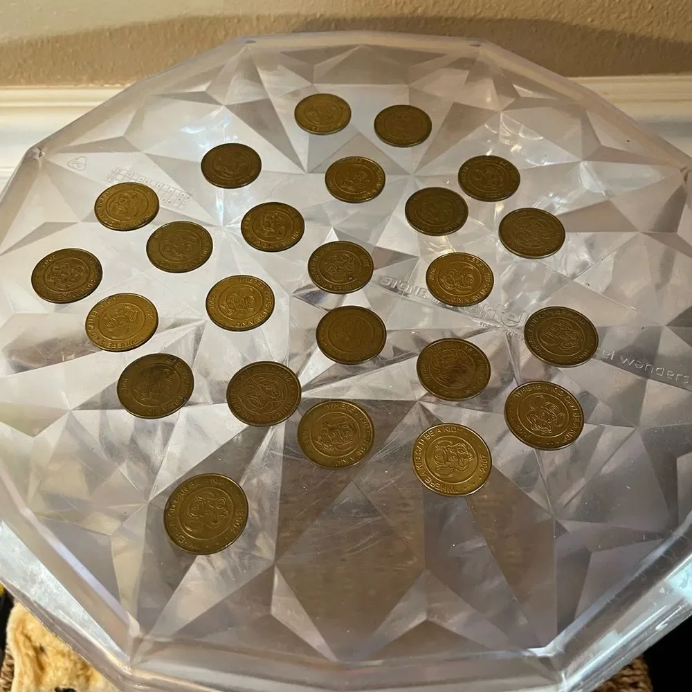 Chuck E Cheese 24 coins