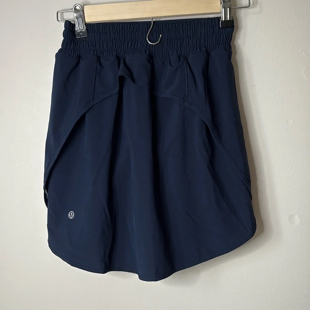 Lululemon Hotty Hot High-Rise Skirt Long True Navy