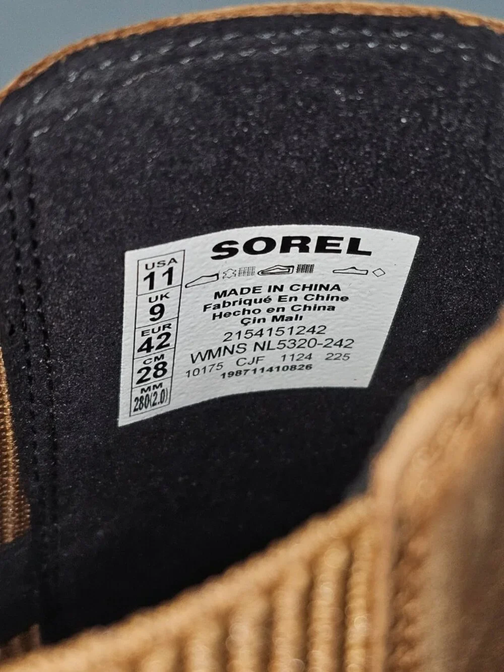 Sorel comfort rustic please