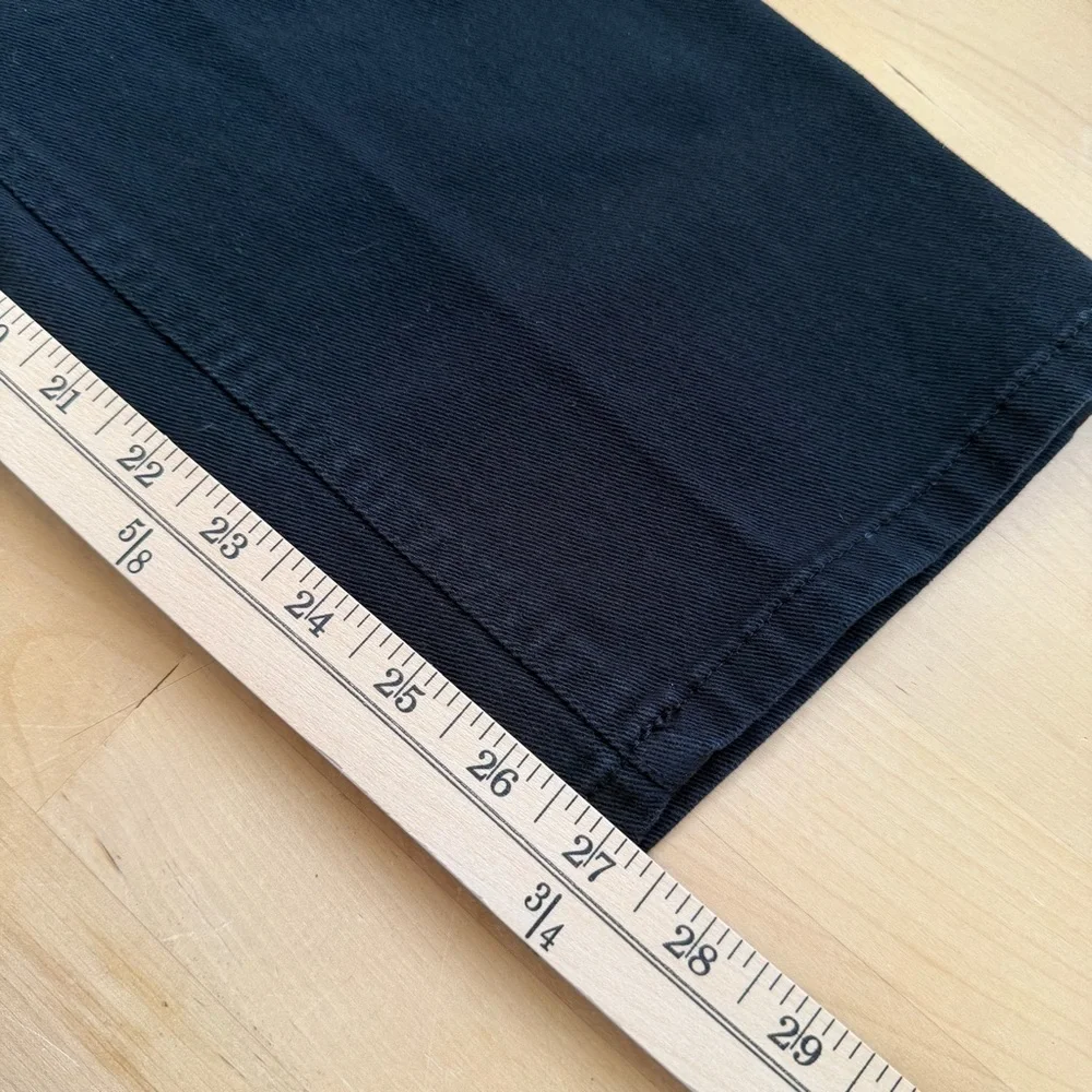 Faded Glory Boys Size 16 Slim Black Soot Jeans Adjustable Waist Denim Pants