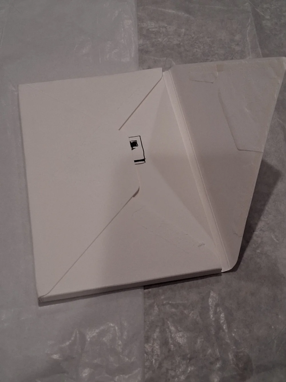 CHANEL VIP/GWP White Notebook with Black Logo and Elastic