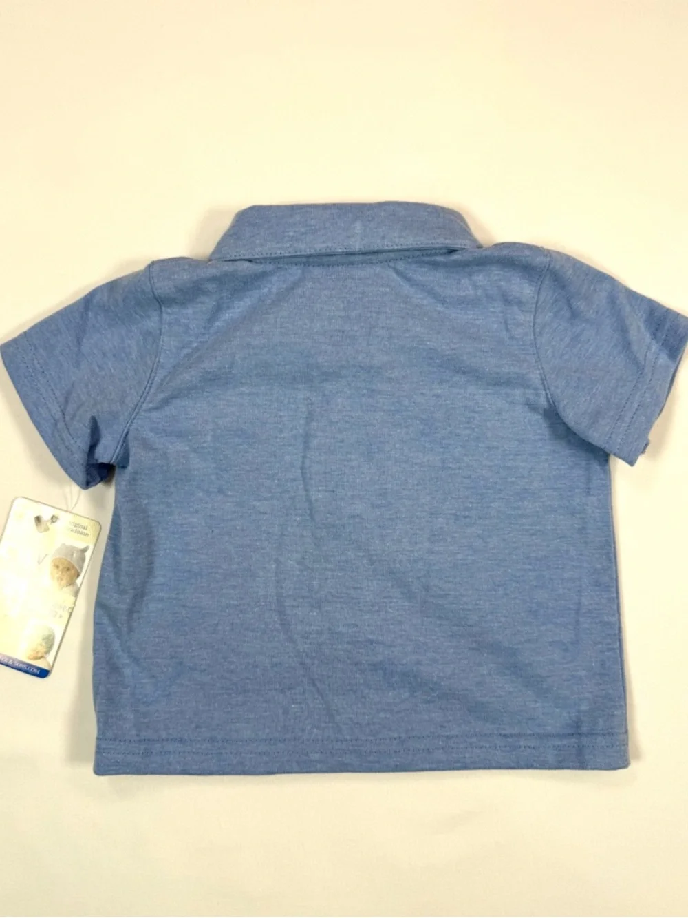 NWT CW CARTER’S Baby Boy‎ Utility Inspired  Patch Button Down Shirt 6-9M Retro