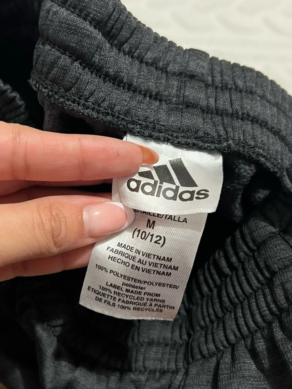 adidas kids charcoal