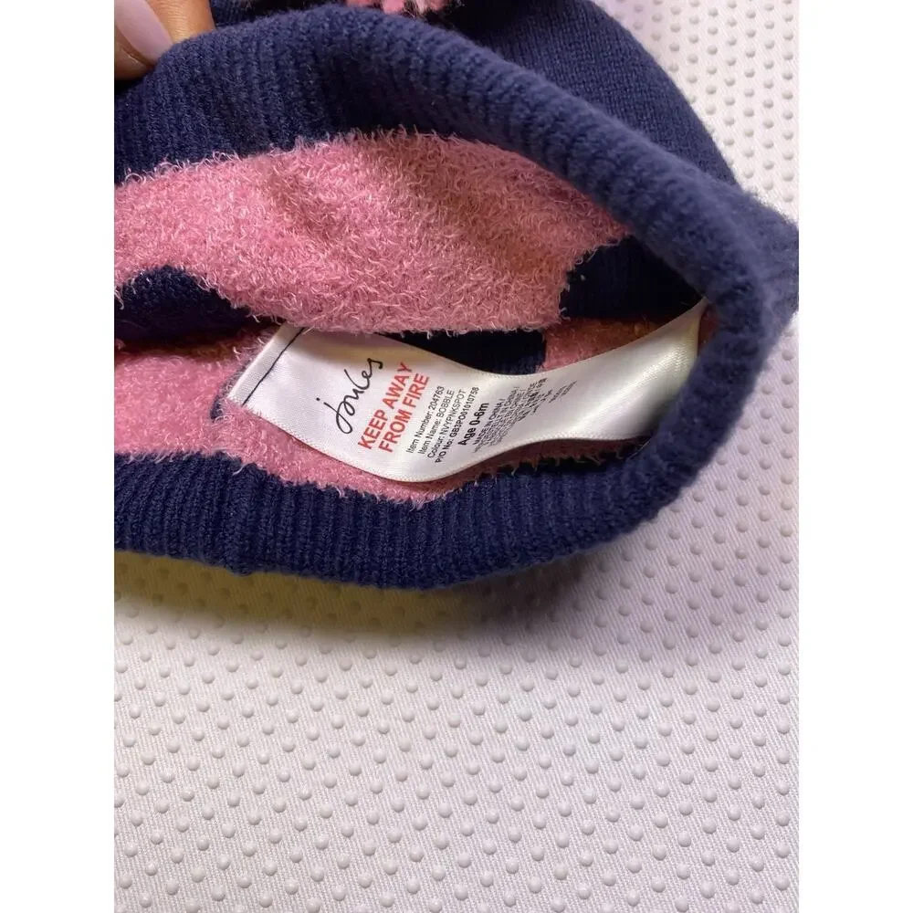 Joules bobble beanie