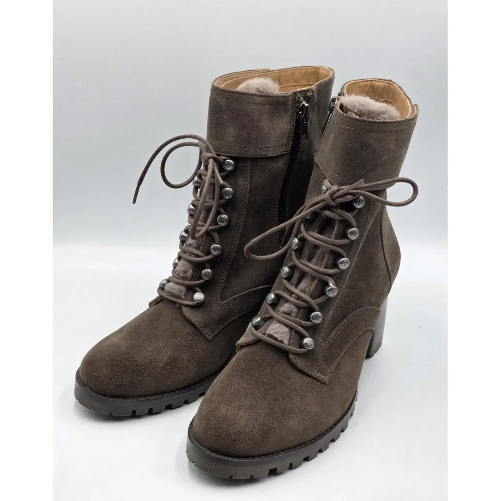 Johnston & Murphy or suede