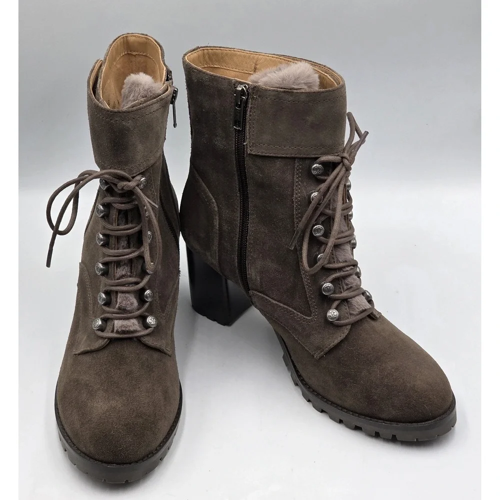 Johnston & Murphy heel made ankle