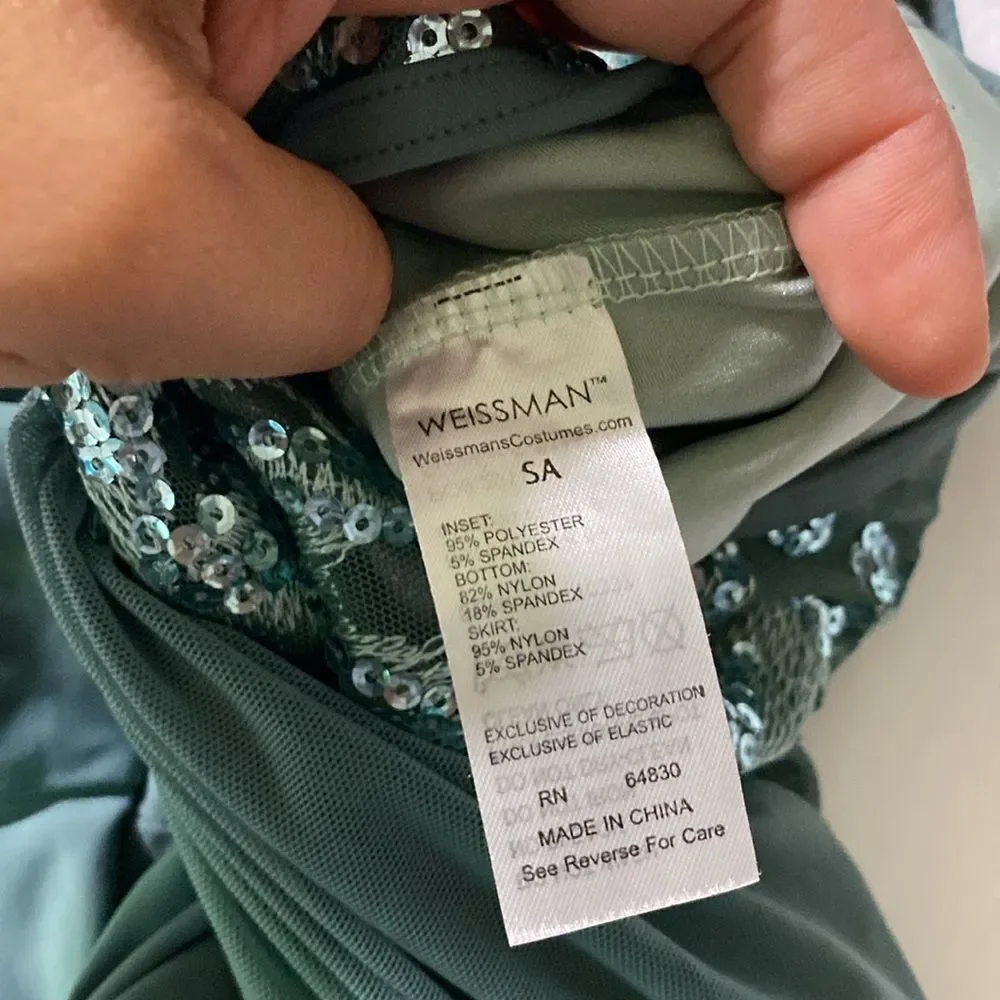 Weissman weissman dance costume 2 piece