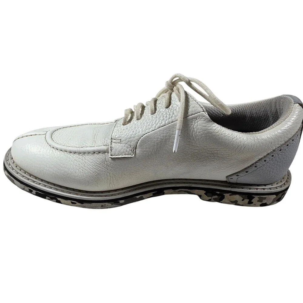 G/Fore Gallivanter Golf Shoes White Camo‎ Sole Mens Size 8.5 G4MS20EF08