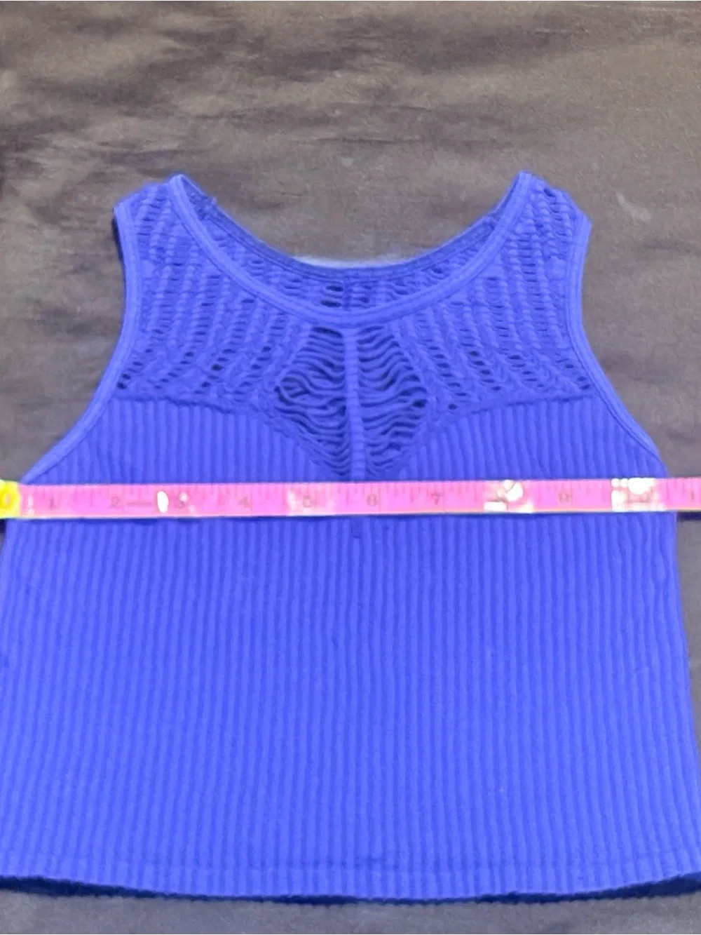 Free People navy ribbed
