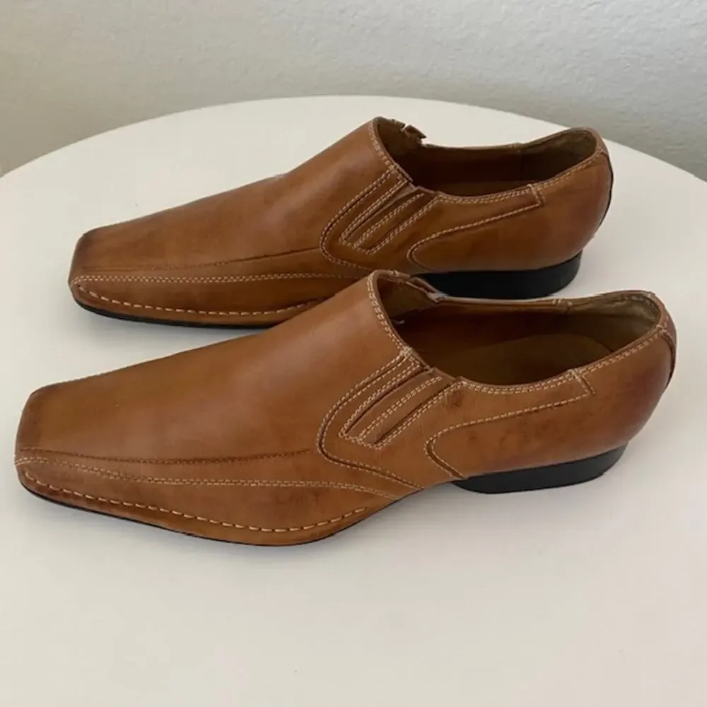 Aldo loafers cognac