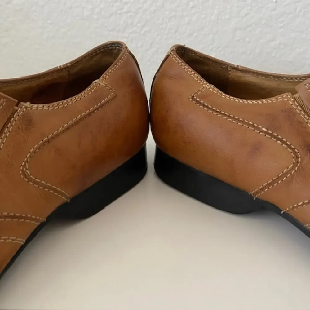 Aldo loafers cognac