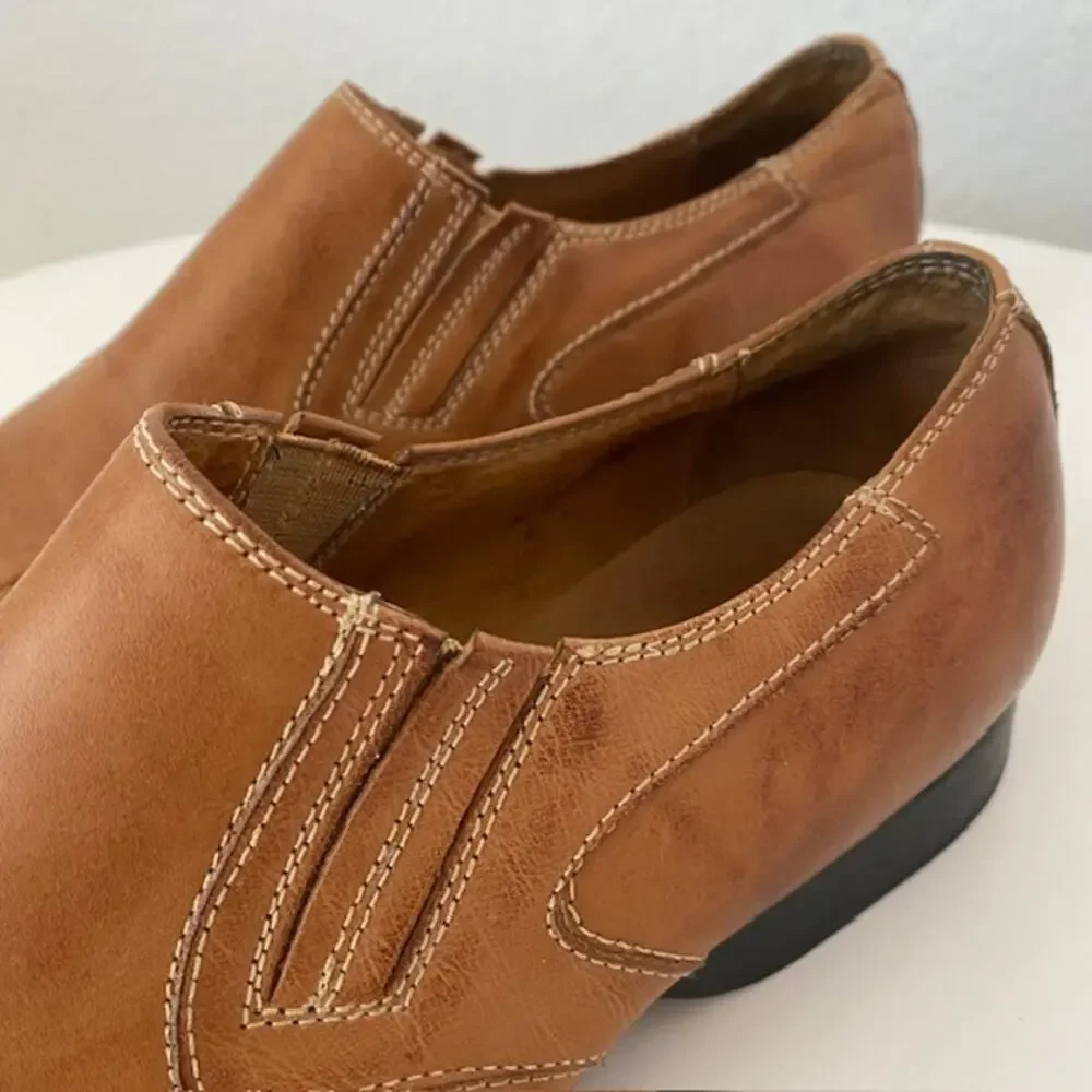 Aldo loafers cognac