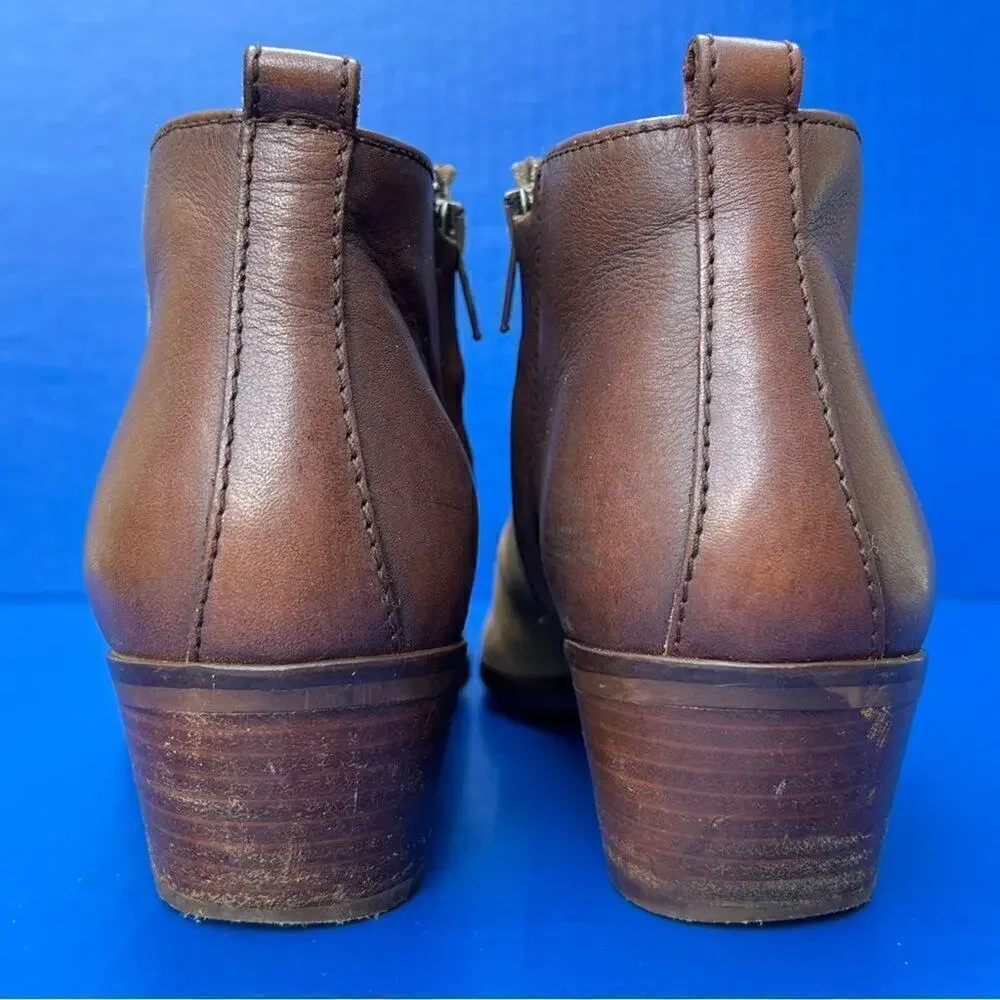 Madewell Womens The Charley Boot Leather Suede‎ Cigar Ankle Boots 9 39101