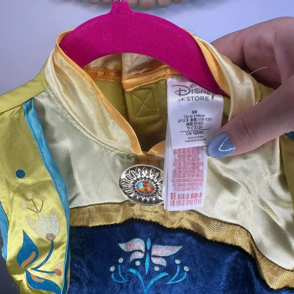 Disney Store Frozen Anna Coronation Costume Dress