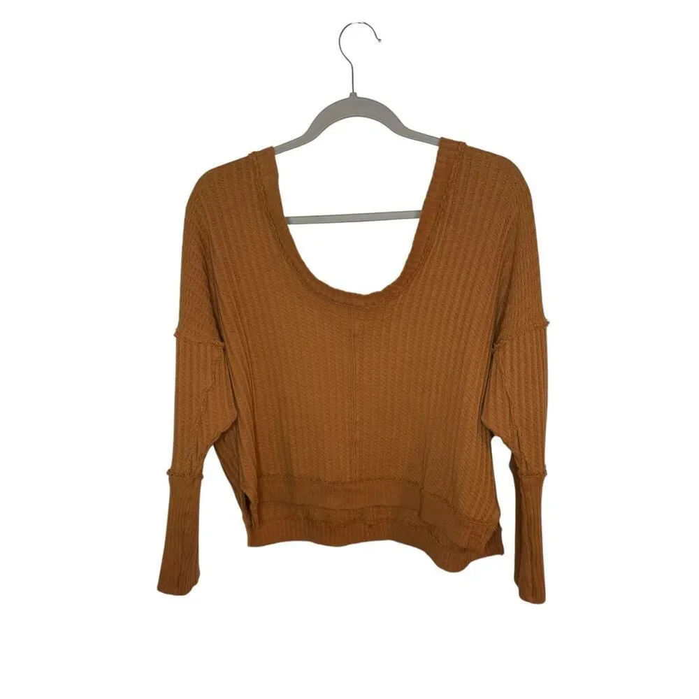 Free People neckline long slits