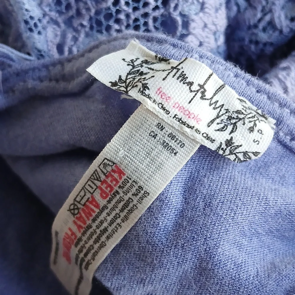 Free People lace brand line