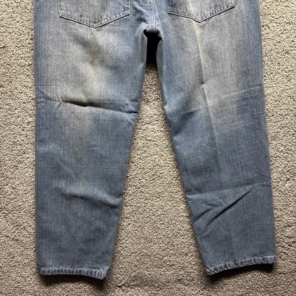 Vintage Southpole 4180 Baggy Denim Jeans 38x31 Skater Streetwear Y2K Black Label