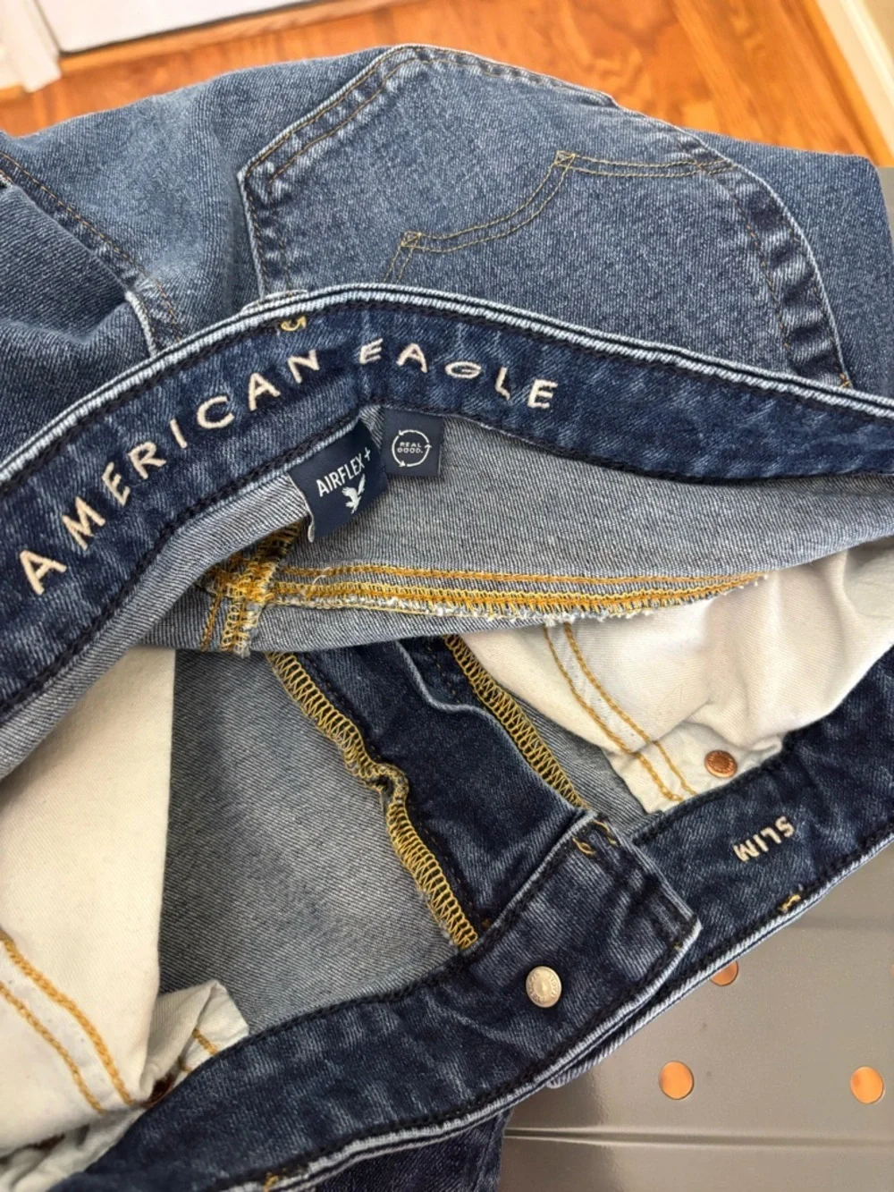 American Eagle Slim Fit Air Flex Dark Wash Jeans Men Size 32x32