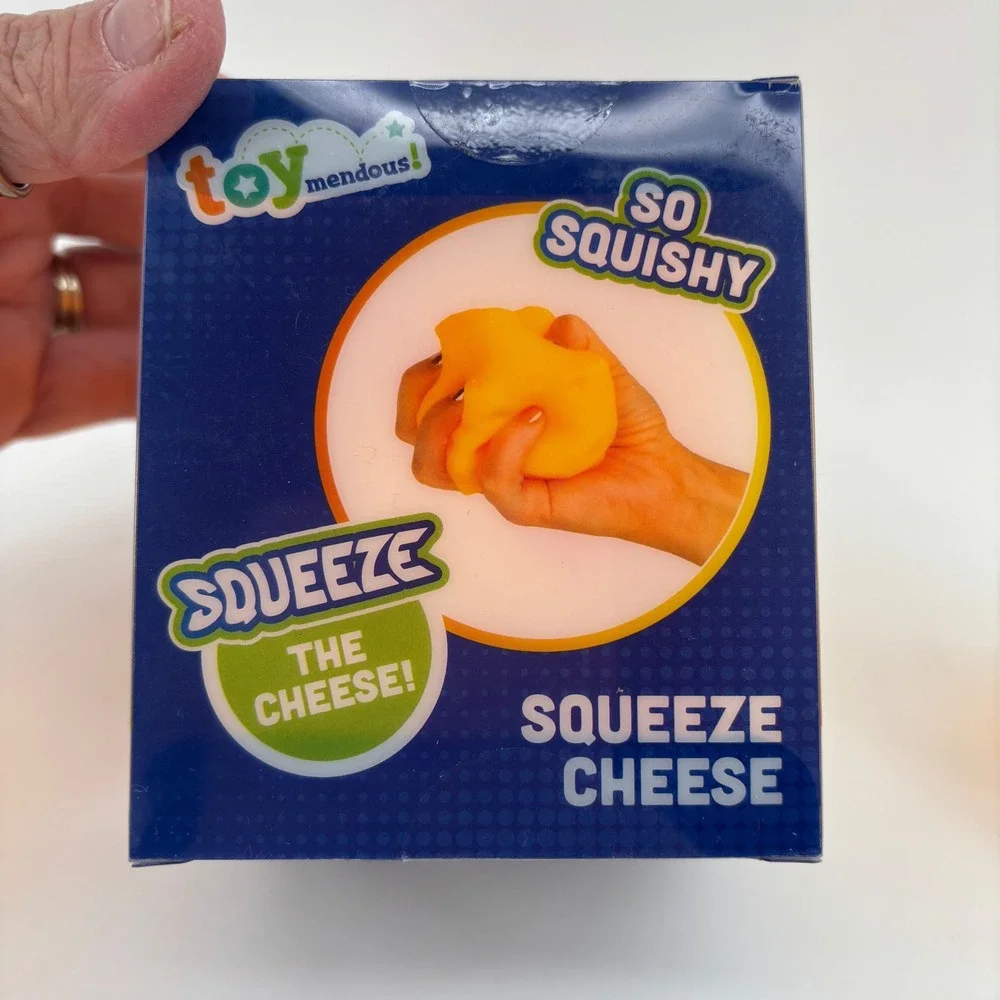 Toymendous squeeze cheese