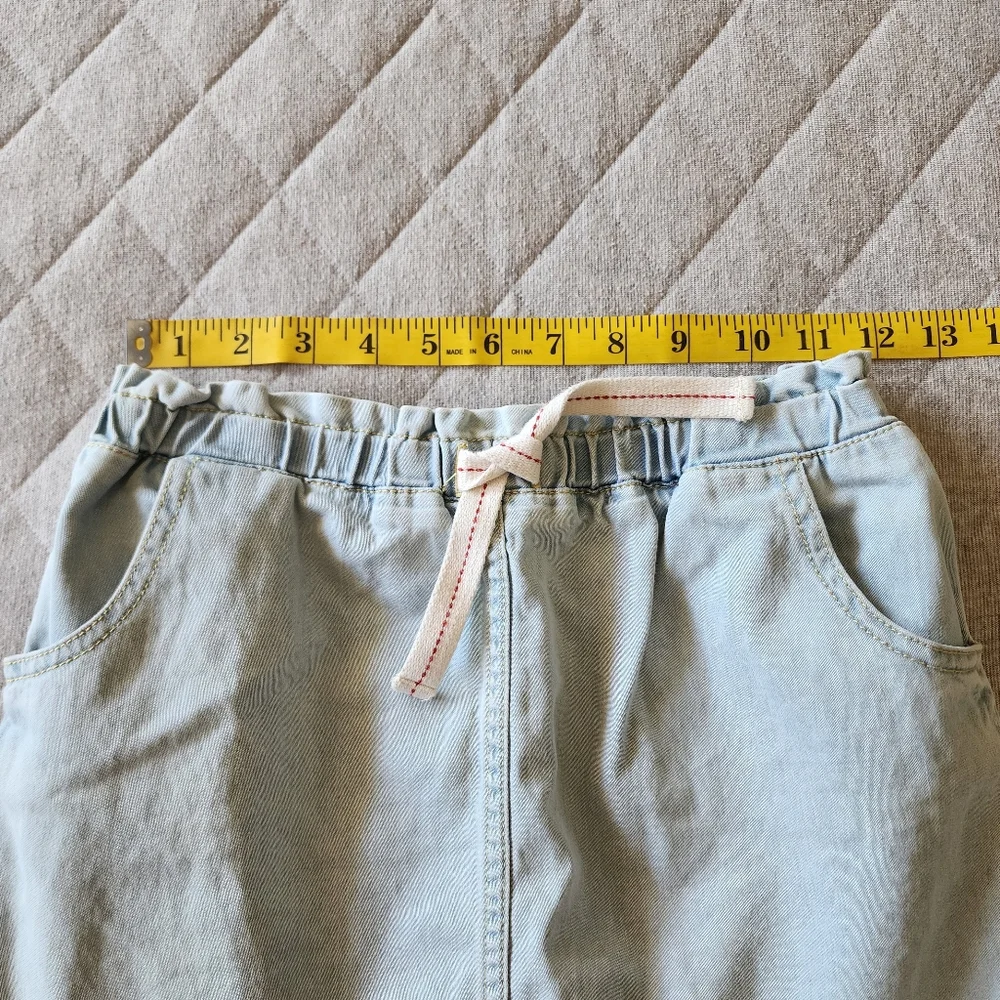 ⭐4/$20 Tucker + Tate Girls Denim Skirt Size Large‎