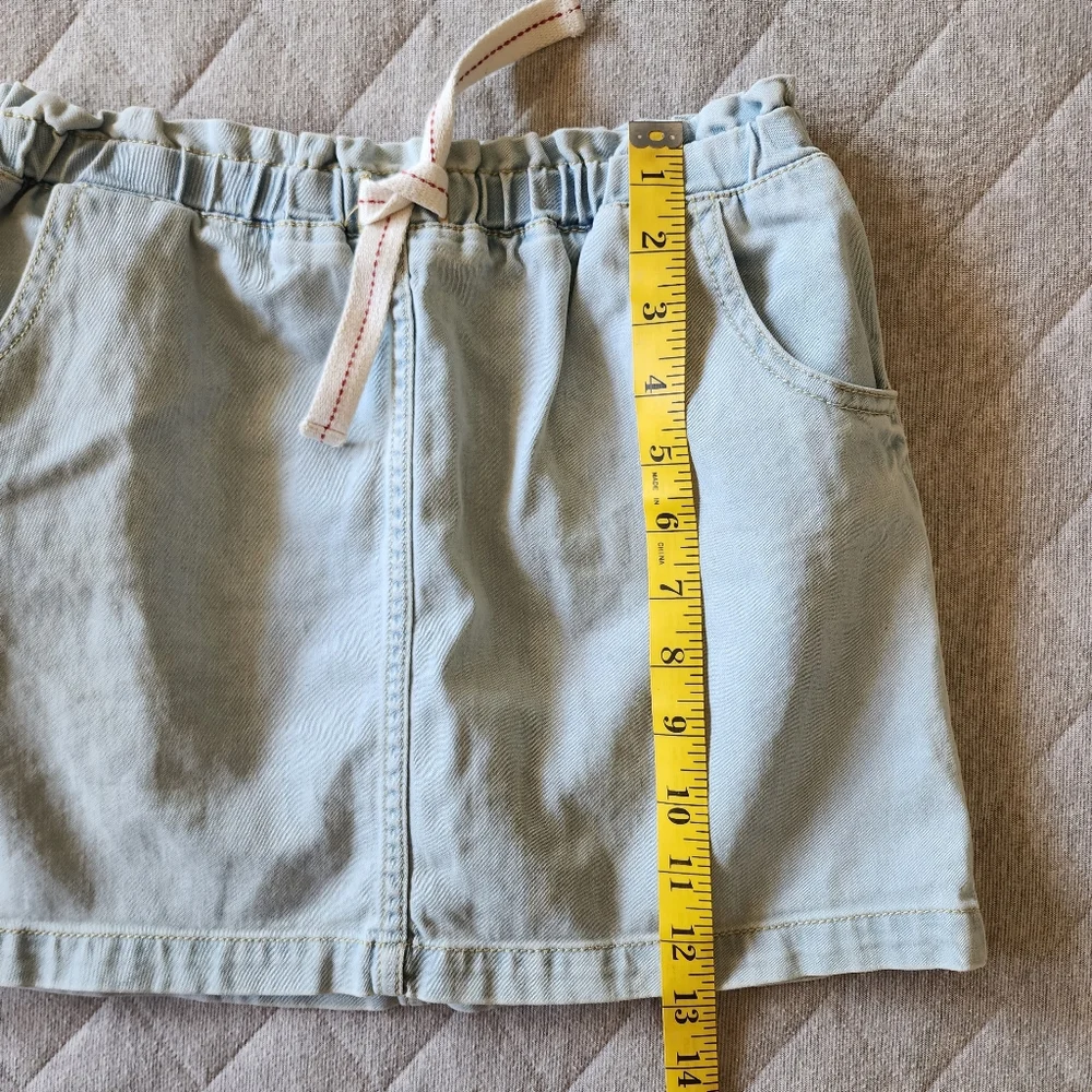 ⭐4/$20 Tucker + Tate Girls Denim Skirt Size Large‎
