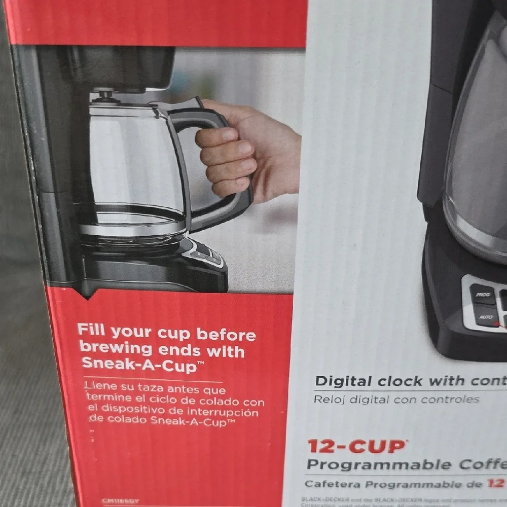 Black & Decker cups optimal black