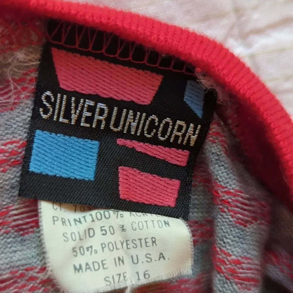 Vintage silver unicorn