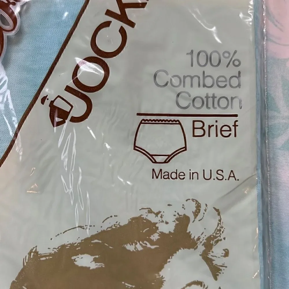 Vintage Jockey for Her Cotton Brief NIP *1 PAIR* Size 6