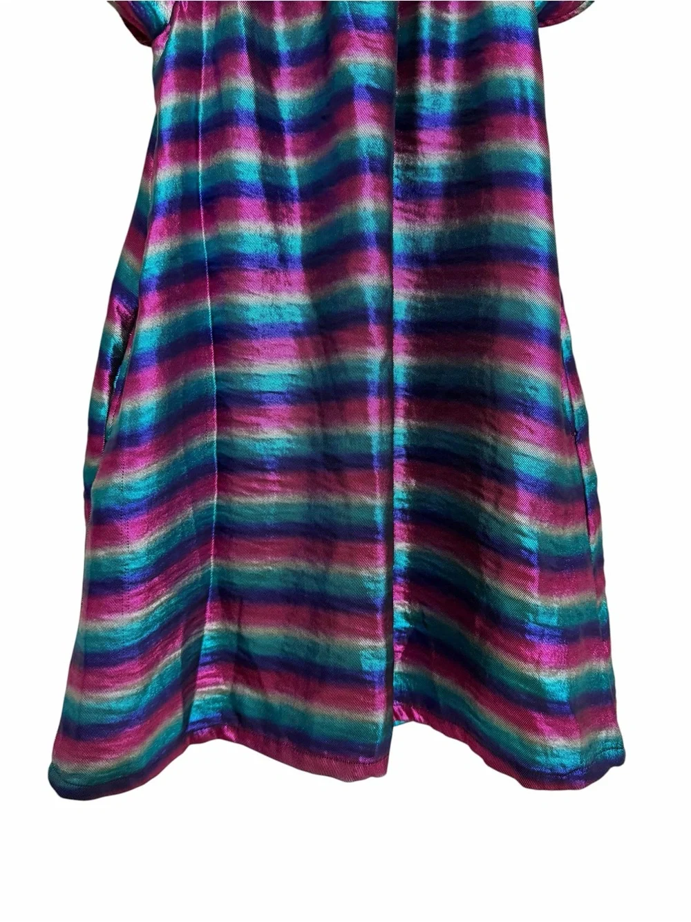 Hanna Andersson Metallic Dress Size 8