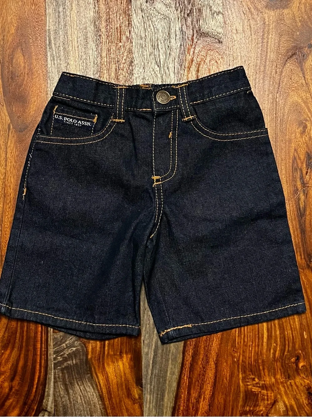 U.S. Polo Toddler Jean Shorts