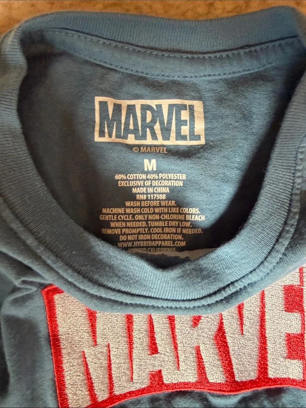 Marvel short sleeve