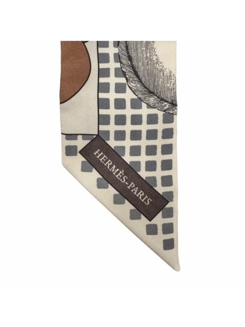 Hermes Cavalier En Formes Silk 100% Scarf Multi