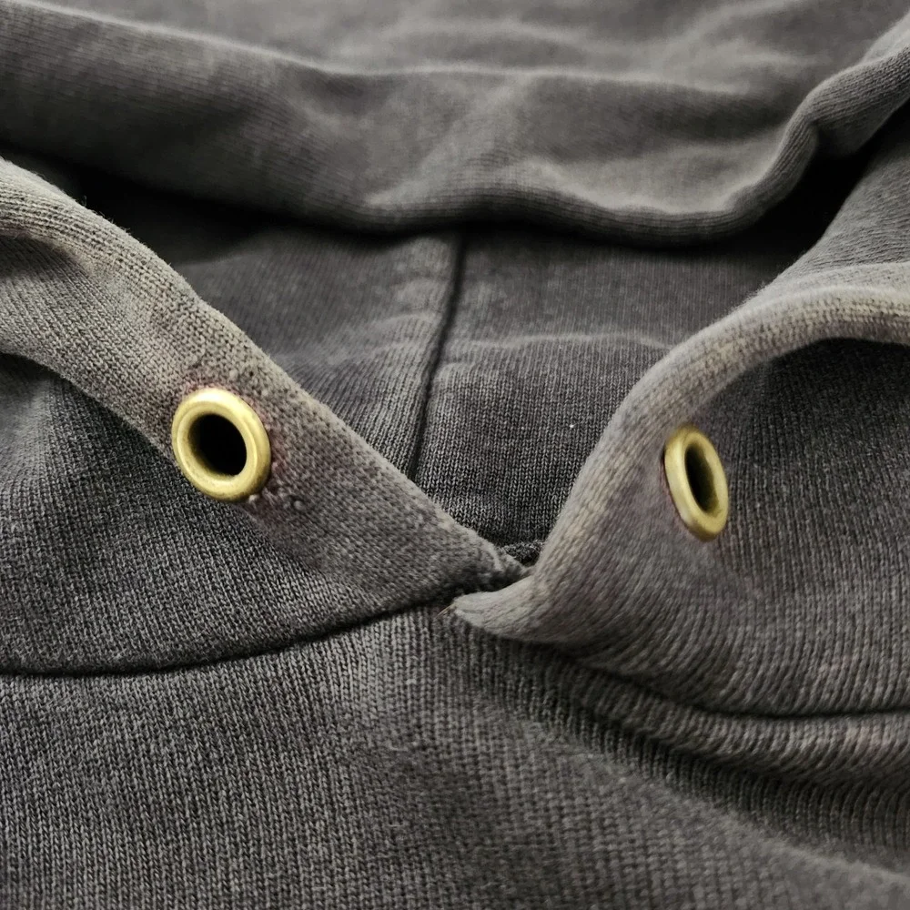 VTG 90s White Tag Nike Hoodie Big Logo Black Size XL