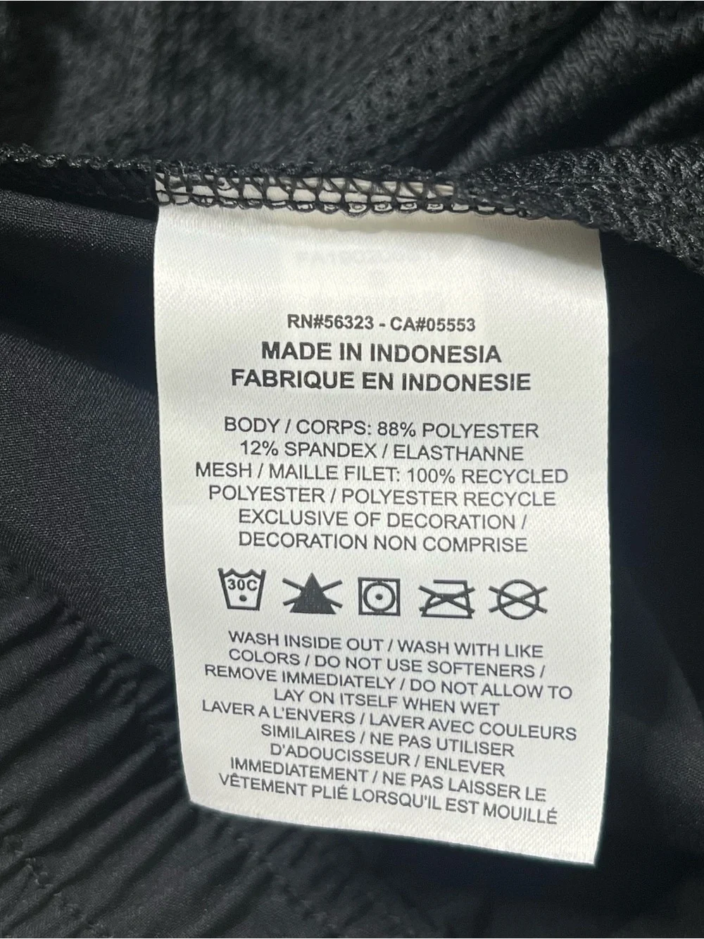 Nike pants running color