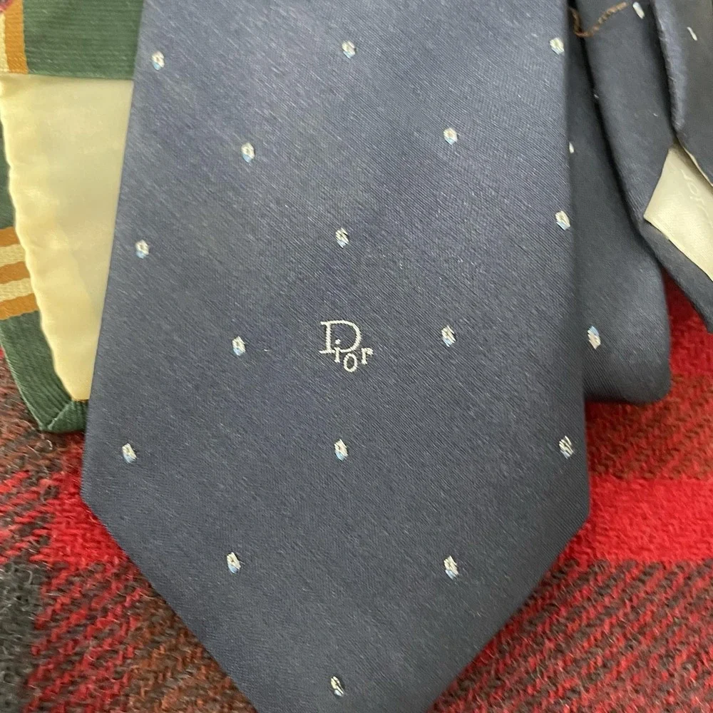 Christian Dior & Brooks Brothers designer tie