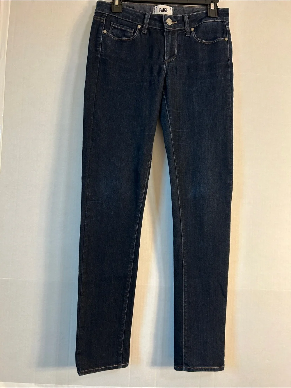 Paige Skyline Skinny Twilight Denim Jean. Sz 27