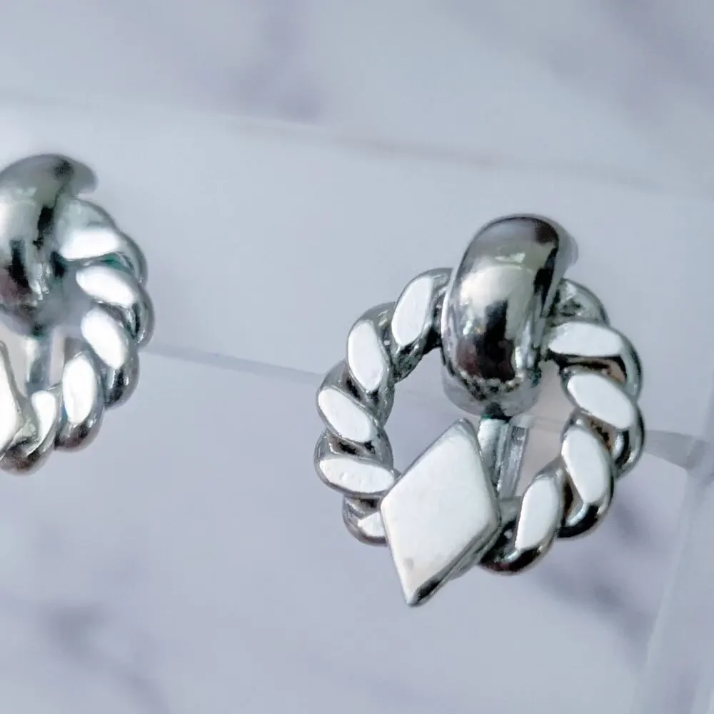 Vintage screw earrings