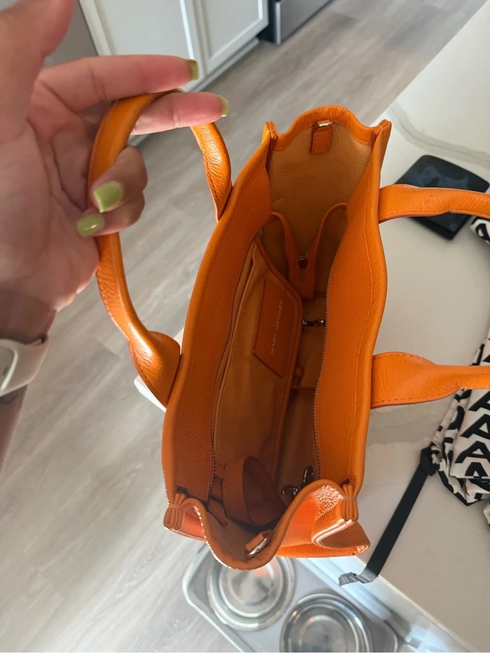Marc Jacobs bright orange