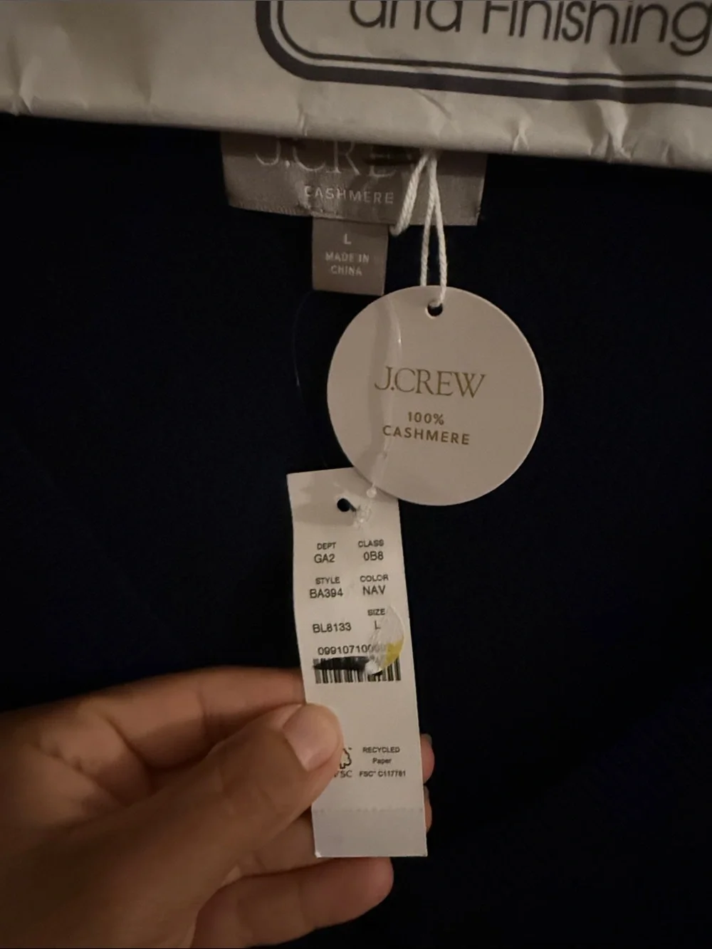 J. Crew simple knit sweater